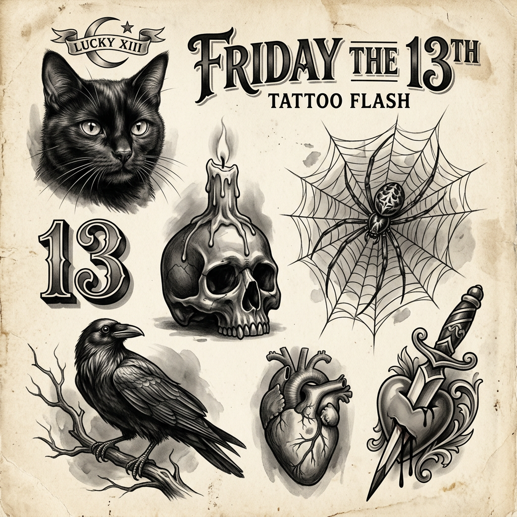 Black & Gray Relics flash sheet